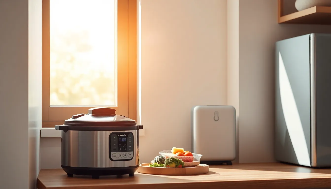 자취생이 스마트 기기를 활용하여 편리하게 생활하는 모습