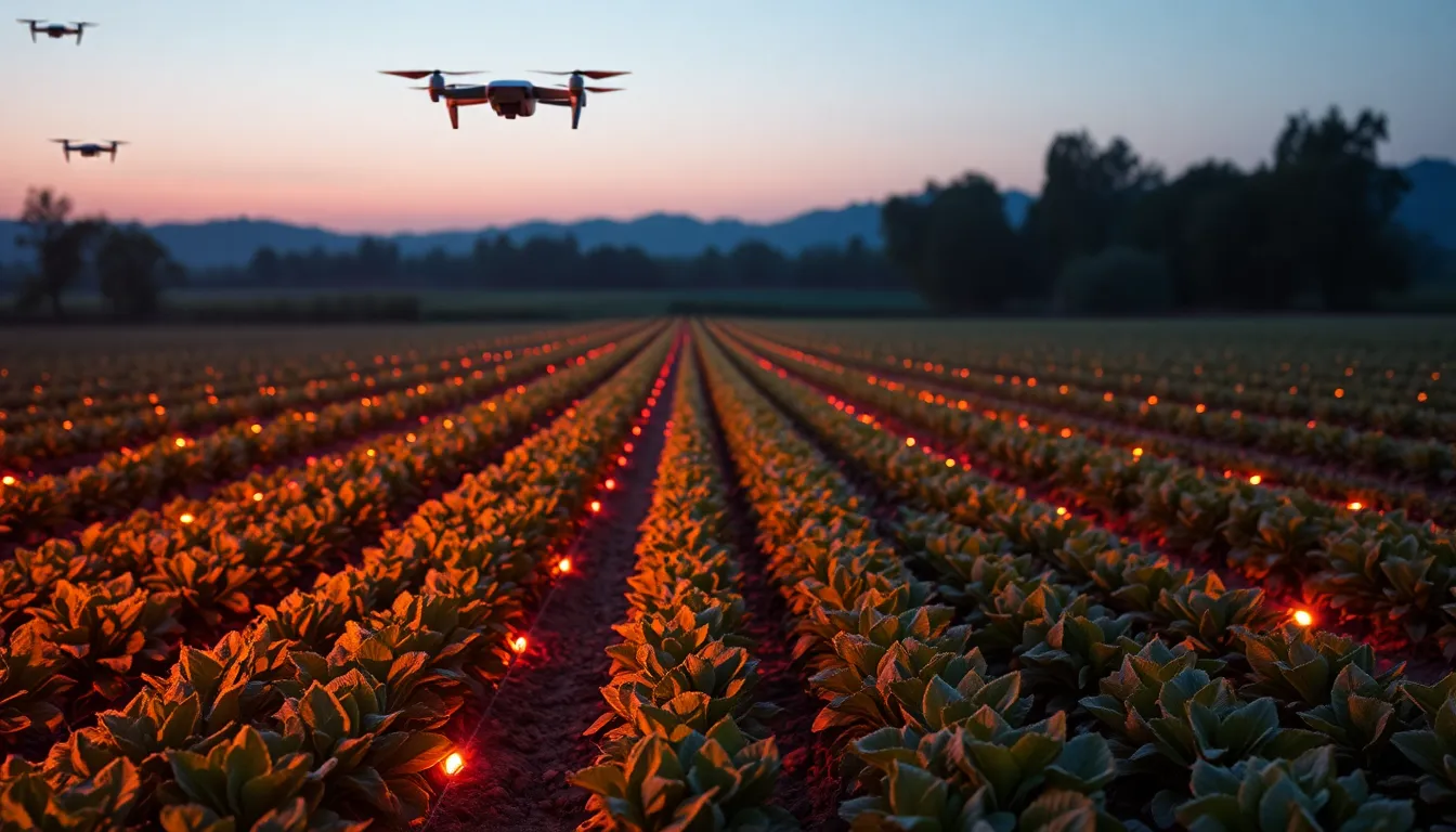 EU AI법, 농업 분야 혁신 전략 1 첨단 기술을 활용한 스마트 농업 현장