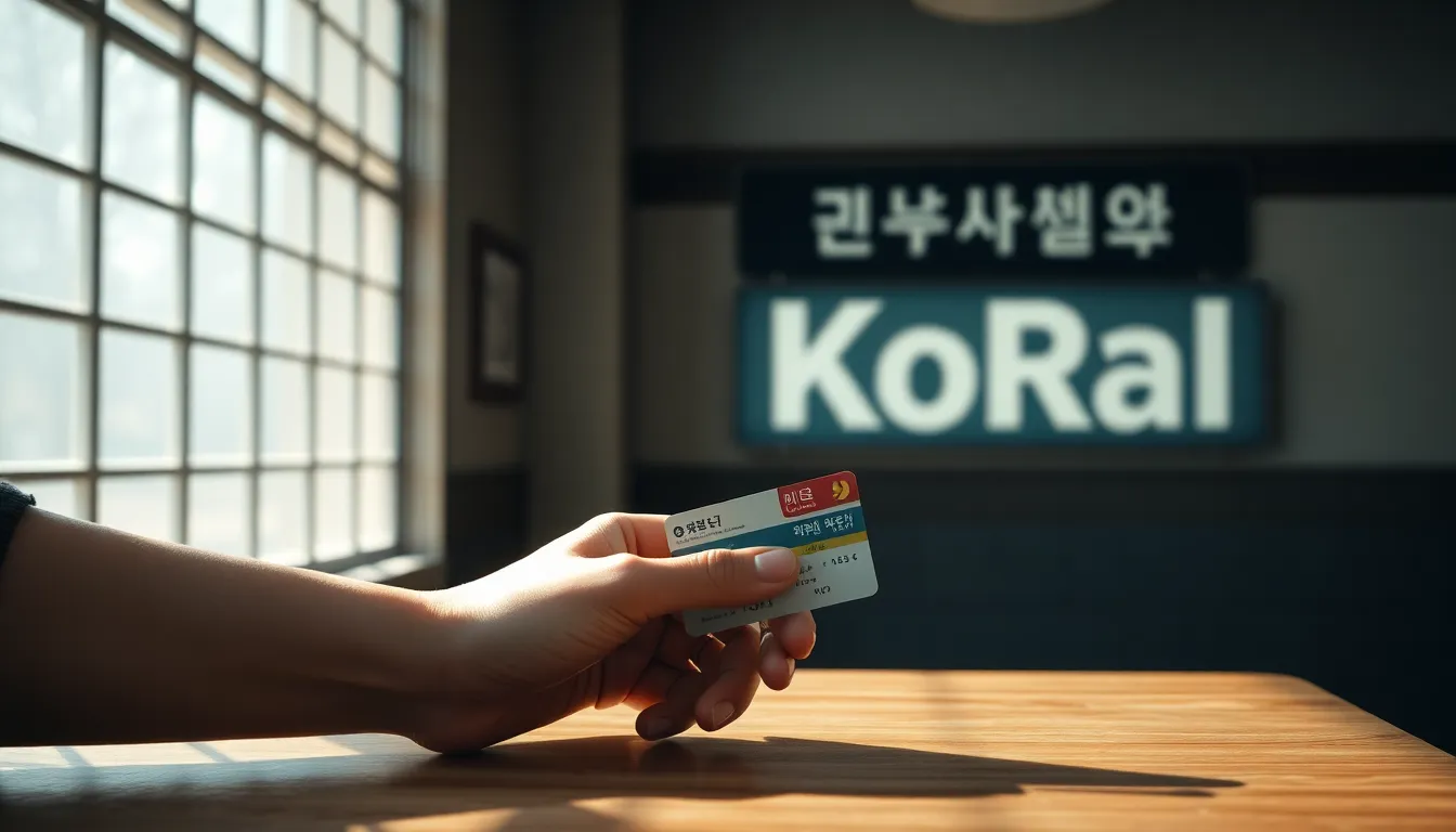 코레일 역명판과 교통카드가 함께하는 편리한 여행