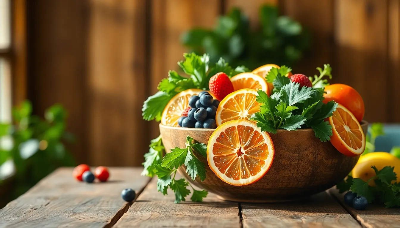 건강한 장을 위한 파로 효소 섭취 모습